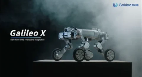 Galileo X tiene ruedas, articulaciones de 360° y carga 200 kg