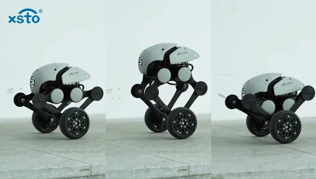 XSTO Biped Robot: Wheeled Legs Conquer Tough Terrain