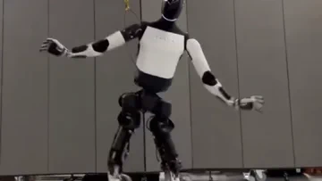 Elon Musk deelt indrukwekkende dansende robot video op X