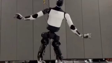 Elon Musk deelt indrukwekkende dansende robot video op X