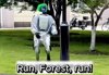 Robot Kid's Neighborhood Adventure Gone Awry