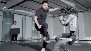 Test di stabilità del robot: un calcio di troppo?