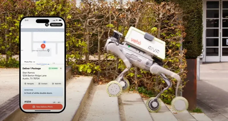 Robots op wielen en poten pakken de last-mile bezorguitdagingen aan