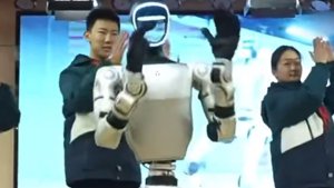 Unitree G1 Robot Shows Off Dance Moves with Students